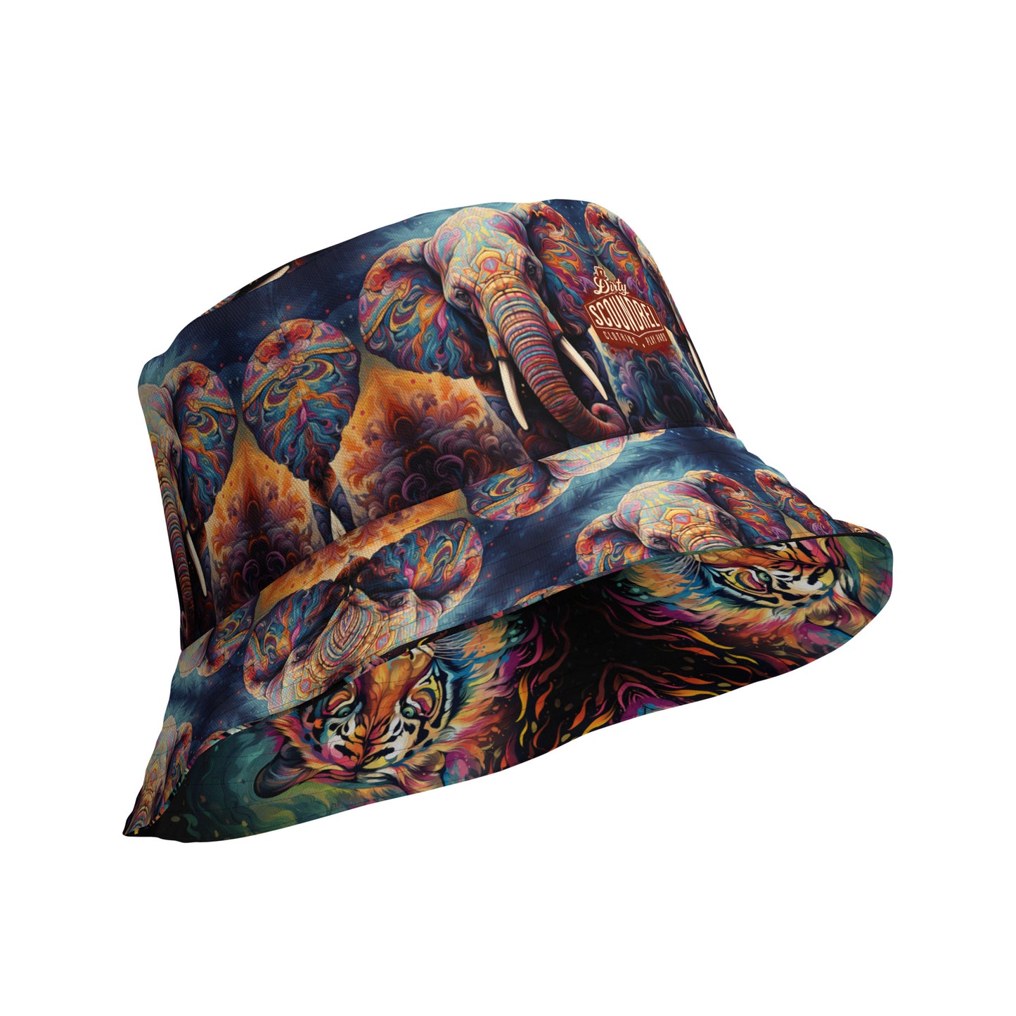 Endangered Wildlife Reversible bucket hat