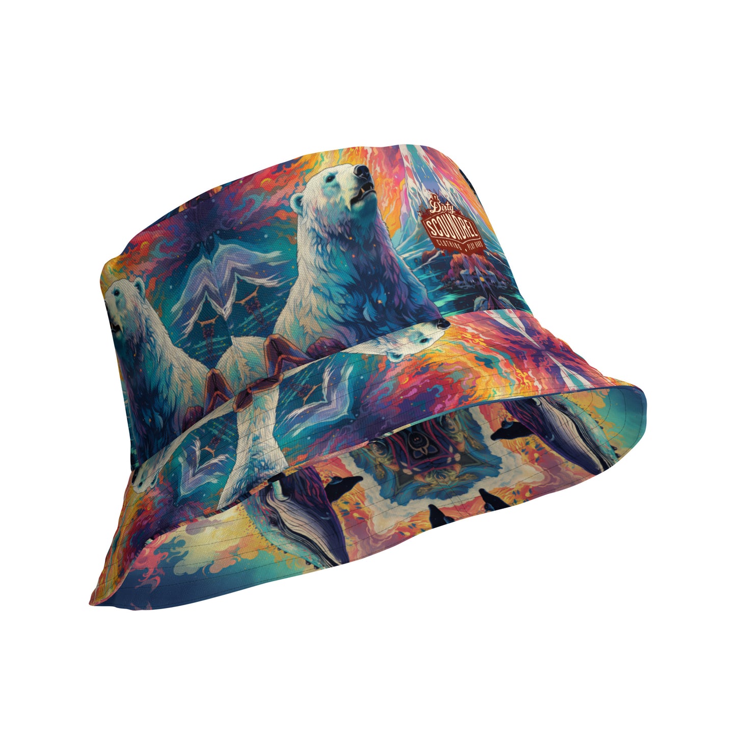 Endangered Wildlife Reversible bucket hat