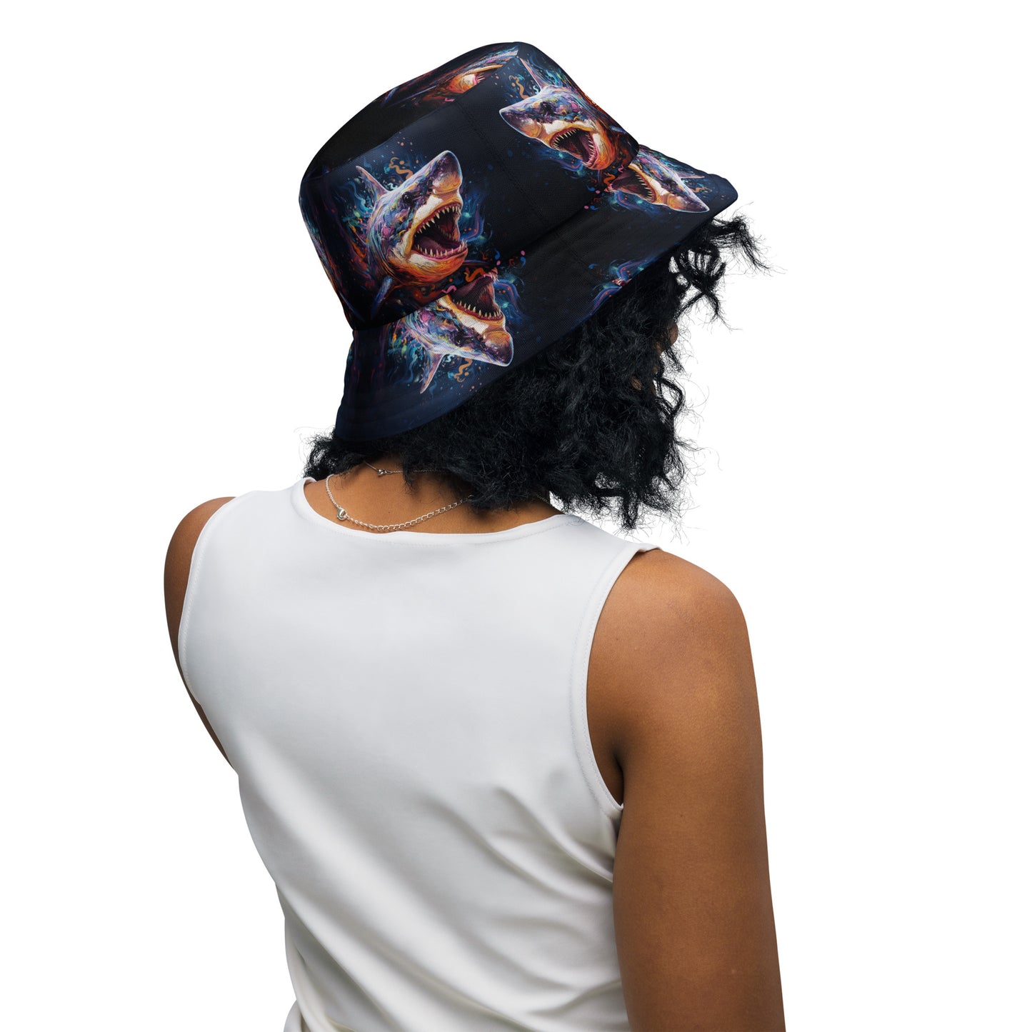 Endangered Wildlife Reversible bucket hat