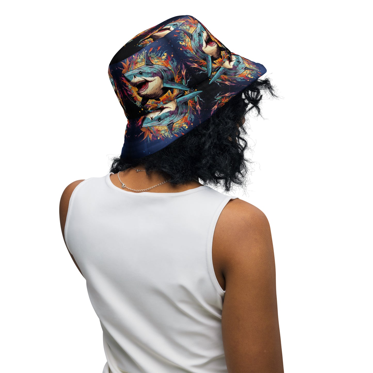 Endangered Wildlife Reversible bucket hat