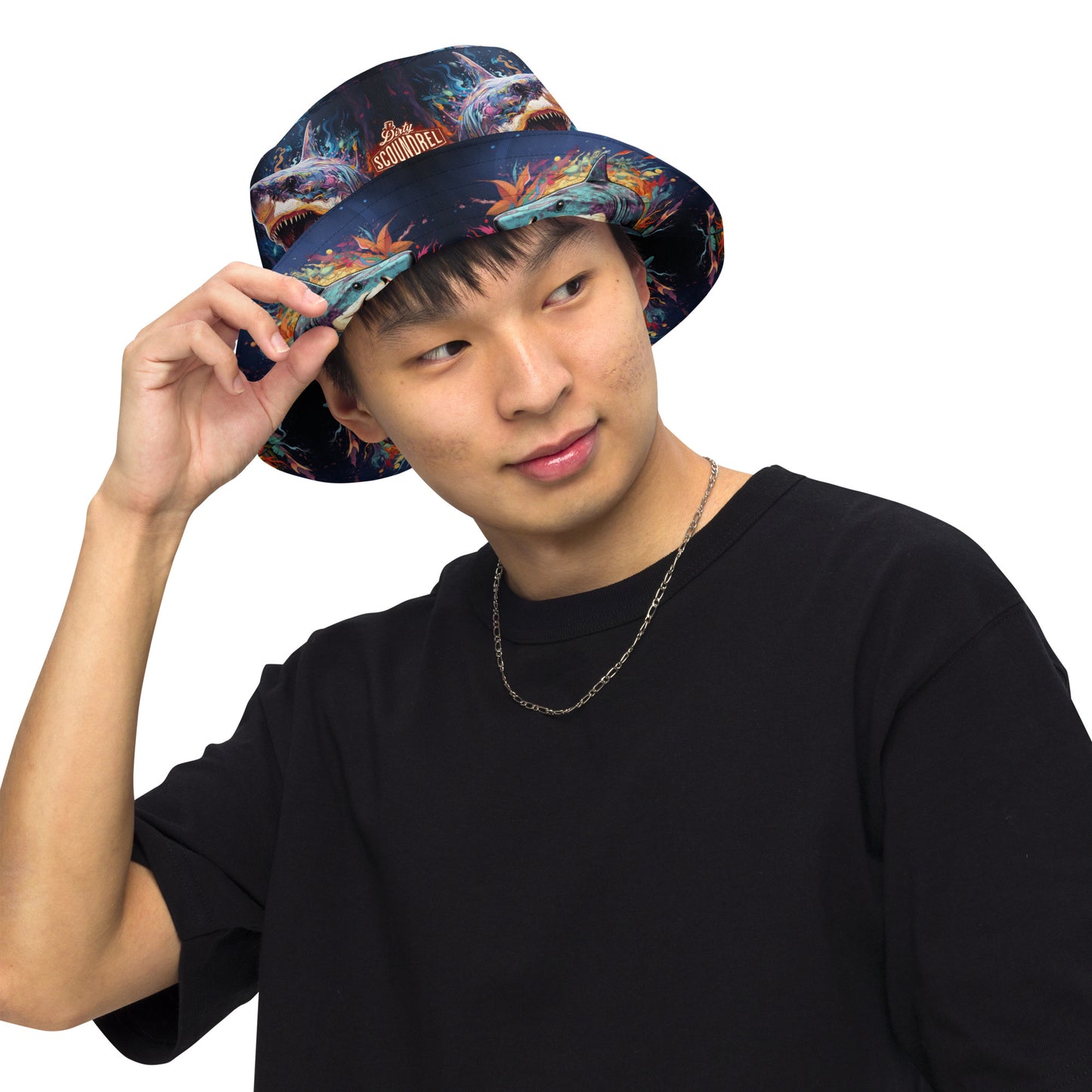 Endangered Wildlife Reversible bucket hat