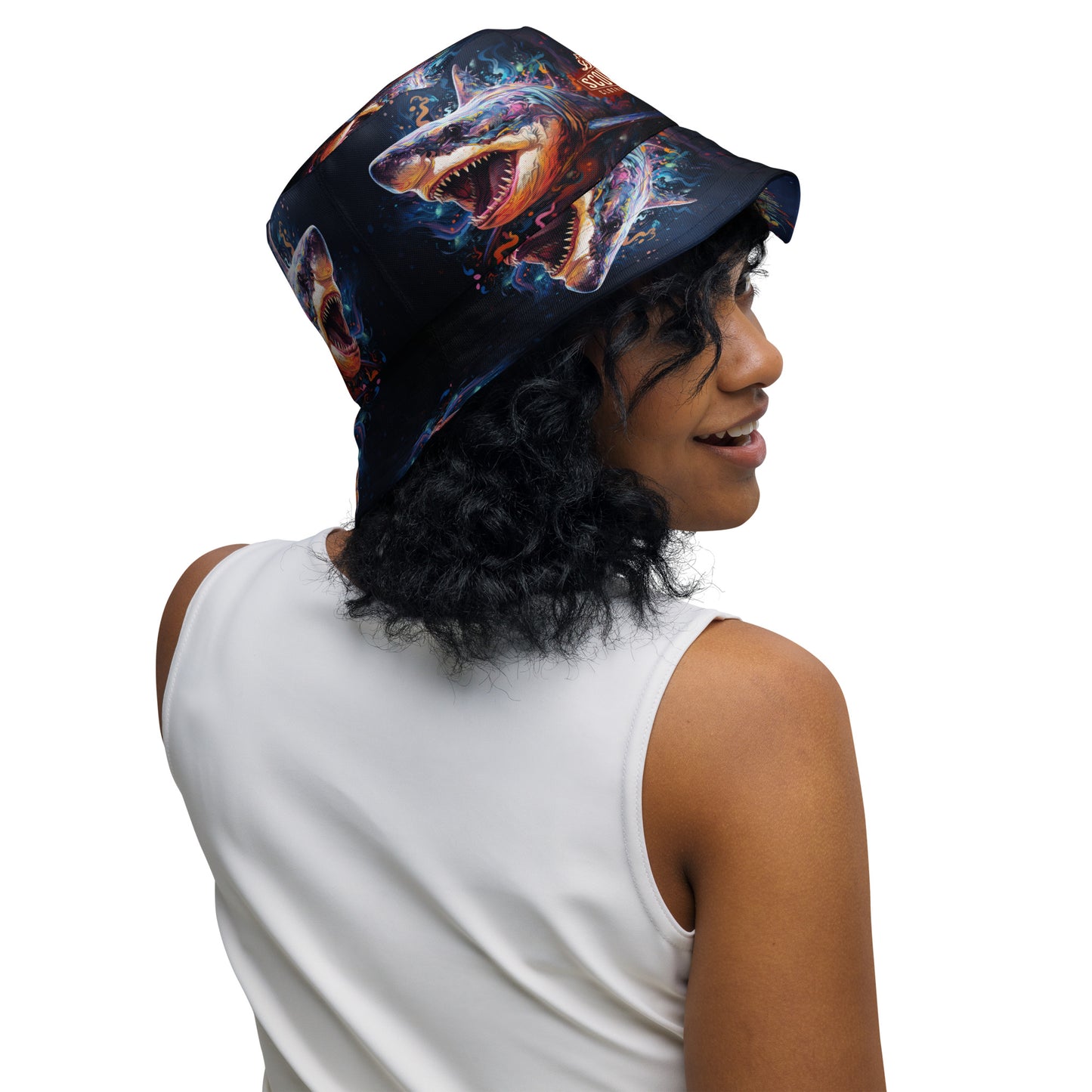 Endangered Wildlife Reversible bucket hat